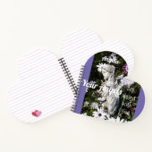 Ihre Engel sind immer bei Ihnen Blumengel Notizblock (Innenseite)