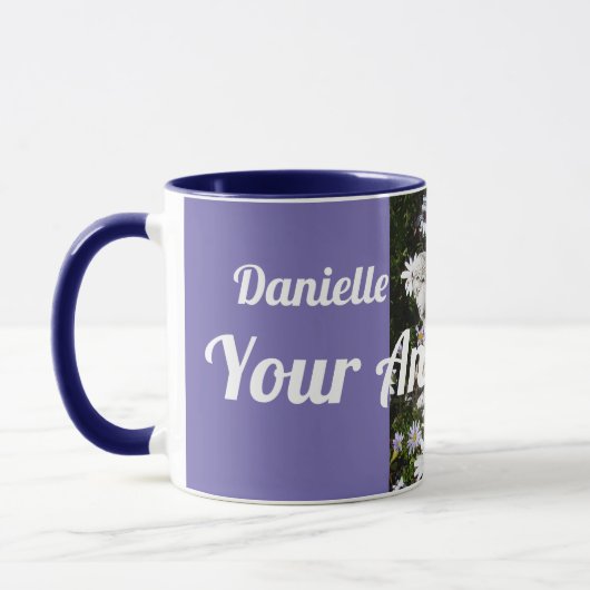 Ihre Engel sind immer bei Ihnen Blumengel Tasse (Links)