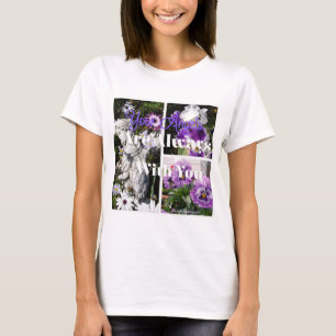 Ihre Engel sind immer bei Ihnen Lila Shirt