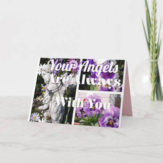 Ihre Engel sind immer dabei, Sie bekommen eine gut Karte (Vorderseite)