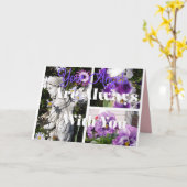 Ihre Engel sind immer dabei, Sie bekommen eine gut Karte (Gelbe Blume)