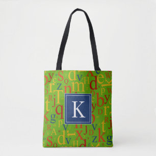 Ihre erste   Farbenfrohe Alphabet Tasche