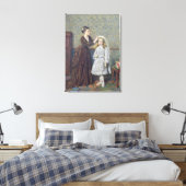 Ihre erste Kommune Leinwanddruck (Insitu (Schlafzimmer))