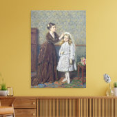 Ihre erste Kommune Leinwanddruck (Insitu (Wohnzimmer))