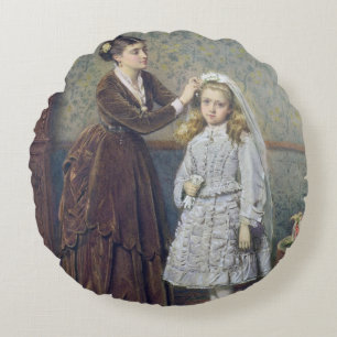 Ihre erste Kommunion Rundes Kissen