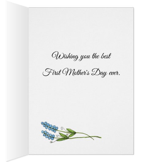 Ihre erste Muttertagskarte (Innen (Rechts))