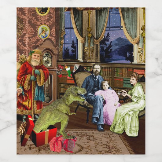 Ihre erste T-Rex Weinetikett (Einzelnes Label)