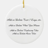 Ihre Erstellung - SRF Keramikornament (Hinten)