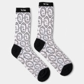 Ihre Extravagante Rahmen Socken (Rechts)