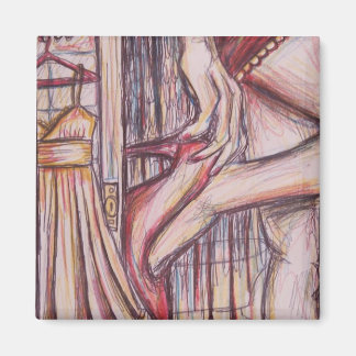 Ihre Fahrt ist hier, Sketch-Magnet Magnet