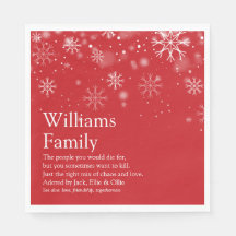 Ihre Familien-Definition Weihnachten personalisier