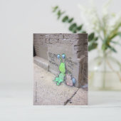 Ihre Fantasie einnehmen Postkarte (Stehend Vorderseite)