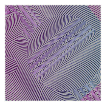 Ihre Farbe mit Op Art Waves