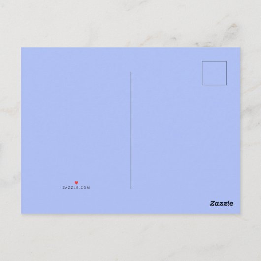 Ihre Farbe/Text Vermeer Girl mit Perlenohrring  Postkarte (Rückseite)