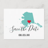 Ihre Farben Alaska Karte Save the Date gestalten (Vorderseite)