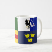 Ihre Farben anzeigen - Waffen in Irland Kaffeetasse (VorderseiteRechts)