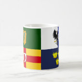 Ihre Farben anzeigen - Waffen in Irland Kaffeetasse (Mittel)