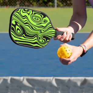 Ihre Farben Art Waves Pickleball Paddel Grüne Nebe Schläger
