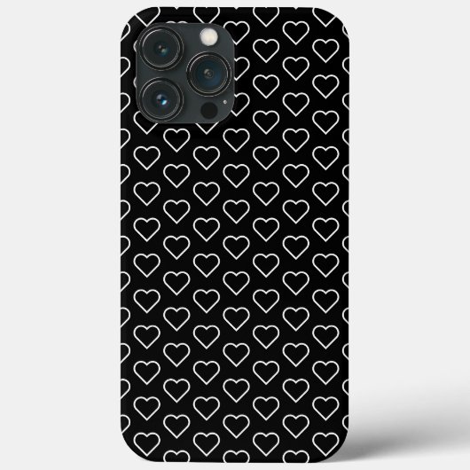 Ihre Farben hören - Schwarz-weiß Case-Mate iPhone Hülle (Rückseite)