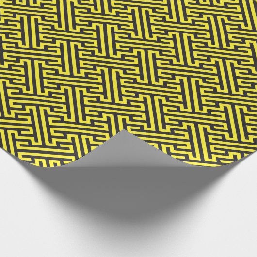 Ihre Farben und Argos Schwarz Geschenkpapier (Ecke)