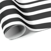 Ihre Farben verschenken das Schwarz-weiße Wellen d Geschenkpapier (Rolleneckpunkt)