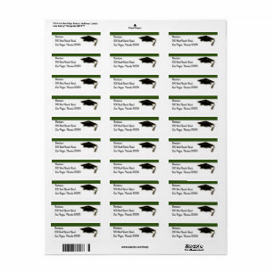 Ihre farbenfrohe Graduierungshülse