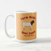 Ihre Farm Boer-Ziegen Kaffeetasse (Links)