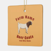 Ihre Farm Boer-Ziegen Keramikornament (Links)