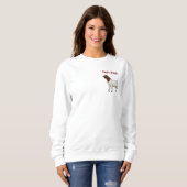 Ihre Farm Boer-Ziegen Sweatshirt (Vorne ganz)