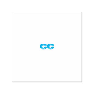 Ihre Firmeninitialen für Loyalitätsprüfkarten Permastempel