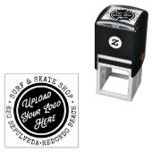 Ihre Firmenlogo-Adresse Permastempel (Beispiel)