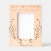 Ihre Flügel waren bereit Gedenkstätte Geätzte Rahmen (Vorderseite)