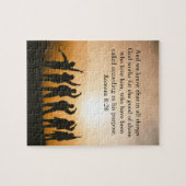 Ihre Foto Bibel Verse Römer 8:28 Puzzle (Horizontal)