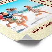 IHRE FOTO-ERINNERUNGEN SIND LEICHT ZU FÜLLEN POSTER (Ecke)