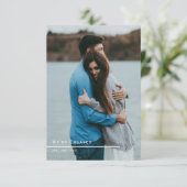 Ihre Foto-Gesprächspartei danke Karte (Stehend Vorderseite)