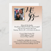 Ihre Foto-Hochzeits-Einladungen Einladung (Vorne/Hinten)