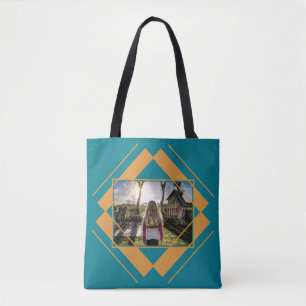 IHRE Foto- & Monogram Geometric Mustertüten Tasche