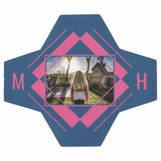 IHRE Foto- & Monogramm-Fußball Fußball (Flach)