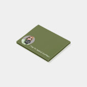 Ihre Foto-Nachricht passt diese leicht zu Post-it Klebezettel (angewinkelt)