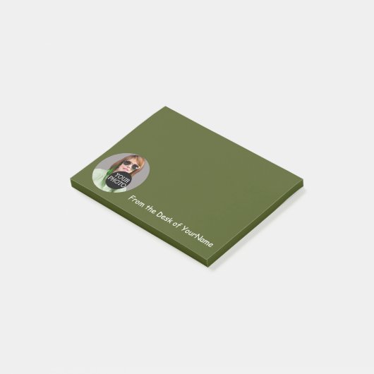 Ihre Foto-Nachricht passt diese leicht zu Post-it Klebezettel (angewinkelt)