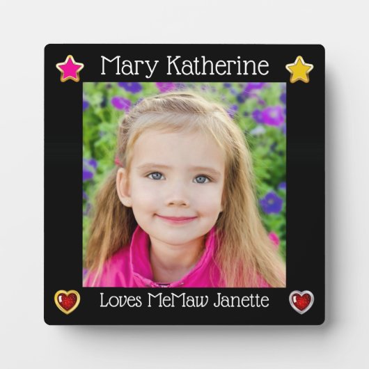 Ihre Foto Plaque Fotoplatte (Vorderseite)