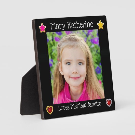 Ihre Foto Plaque Fotoplatte (Vorderseite)