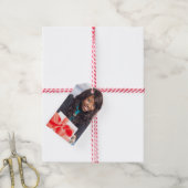 IHRE FOTO-Tags Geschenkanhänger (Mit Garn)