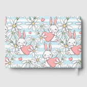IHRE Foto- und Text-Liebe Bunny Gästebuch (Rückseite)