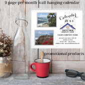 Ihre Fotos 20XX Business-Logo QR-Code-Wand Kalender