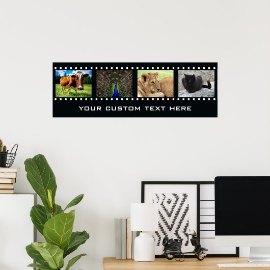 IHRE FOTOS angepasstes Template Poster (Heimbüro)