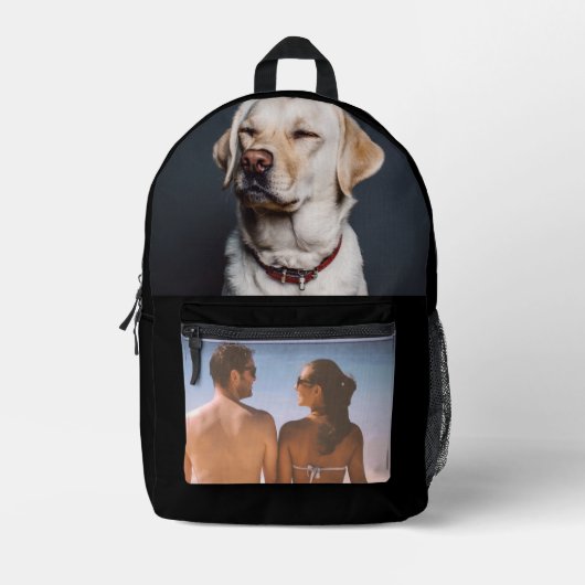 Ihre Fotos Bedruckter Rucksack (Vorderseite)