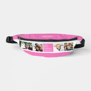 IHRE FOTOS & Benutzerdefinierter Text Bauchtasche