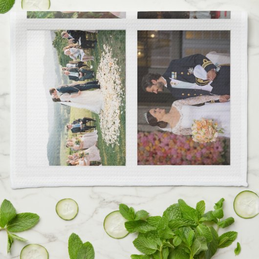 Ihre Fotos Geschirrtuch (Gefaltet)