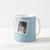 Ihre Fotos im Kindesalter 60. Hochzeitstag Kaffeetasse (VorderseiteRechts)